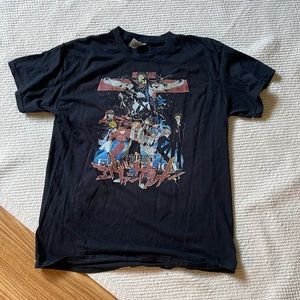 Neon Genesis Evangelion EVA Vintage style black tee